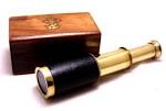 Review: Handheld Brass Telescope with Wooden Box - Pirate