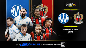 Comment regarder Olympique de Marseille - OGC Nice ? Date, heure, streaming et comment regarder la Ligue 1 McDonald’s sur Ligue 1+, disponible sur DAZN​​