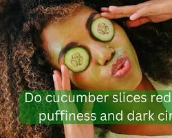 Gambar Cucumber for eye bags