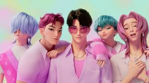 Cómo se verían los Saja Boys de Las guerreras K-pop si fueran parte del universo de Fortnite