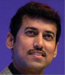 Olympic silver medallist Rajyavardhan Singh Rathore equalled the world record 148 out of 150 in double trap on his way to the gold in the Asian shotgun ... - SPORT-RATHORE_GDJ3Q_849218e