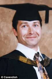 Andrew Colgan, a marine biologist, on his graduation day in 2001, the year he was diagnosed with multiple sclerosis. A multiple-sclerosis sufferer who ... - article-0-0CBDDA8A00000578-809_233x356