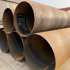 China Spirally Welded Steel Pipes ASTM A252 Grade 1 2 3 ...