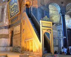 Image of Hagia Sophia minbar