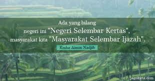 Image result for kutipan cak nun