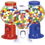 Plastic candy dispenser