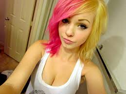Image result for girl with yellow hair