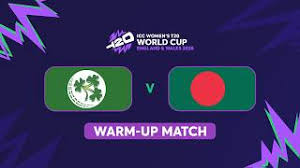 LIVE Cricket Streaming: Ireland Women vs Bangladesh Women | ICC Womens T20 World Cup Warm-up Match 8