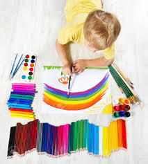 Resultado de imagen de niño pintando caricatura