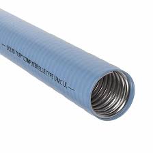 3/4 in Trade Size, Blue, Liquid-Tight Flex Metal Conduit ...