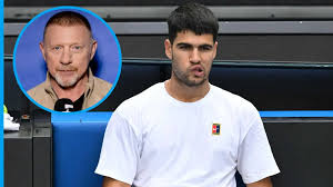 Boris Becker is worried about Carlos Alcaraz after watching him practice