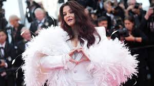 Aishwarya Rai Bachchan closes Cannes 2026 in feathered white Cheney Chan pantsuit