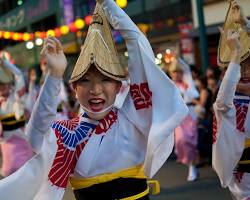 Awa Odori dance festival Tokushima Japan, AI로 생성