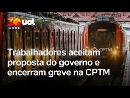 Trabalhadores aceitam proposta do governo e encerram greve na CPTM