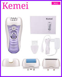KM-3012 مكنة حلاقة نسائية ماركة kemei الأصلية، بضاعة جديدة ممتازة باب أول بفعالية تامة وجودة ممتازة. بعلبة مرتبة مع عدة متعلقات. المكنة بتتشرج عبر شارجير أو عبر وصلة USB حسب الموديل ومعها