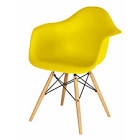 Chaise jaune design