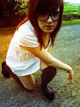 Jasmine Smith - Geek Glasses, Over Knee Socks, Cotton Top, Accessorize Flats -. HYPE 15. Geek Glasses, Over Knee Socks, Cotton Top, Accessorize Flats - 173251_DSC09261_copy