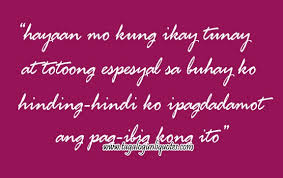 Best Tagalog Quotes Inspirational For Him | Love Quotes Tagalog via Relatably.com