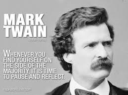 Mark Twain Reflect Quotes | Inspiration Boost via Relatably.com