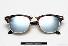 Ray ban clubmaster aluminum rb 3513751mm brushed silver