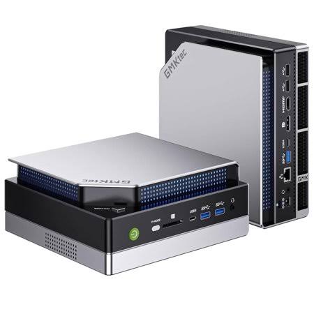 Gmktec AI Mini PC AMD Ryzen Al Max+ 395 (up to 5.1GHz) Mini Gaming Computers, 96gb Lpddr5x 8000MHz (8gb*8) 1TB PCIe 4.0 Ssd, Quad Screen 8K Display,