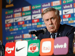 Ancelotti indica qual será a escalação do Brasil contra o Japão