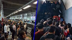 Caos en la Línea 12 del Metro: Usuarios denuncian estar atrapados más de una hora sin ventilación
