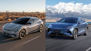 2025 Kia EV6 Takes on BYD Sealion 7 and Hyundai Ioniq 5: An EV Showdown