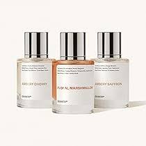 Amazon.com : Dossier - Pack of 3 Eau de Parfum (1.7 Fl Oz Each): Floral Marshmallow, Ambery Cherry, Ambery Saffron - Luxury Perfume for Women - Paraben Free, Vegan, Feminine : Beauty & Personal Care