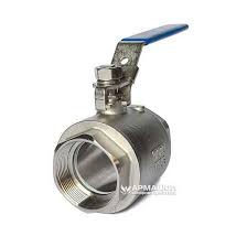 ▶️ Stainless steel two-part ball valve female threaded ...