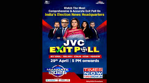 Times Network to air JVC Exit Poll across 5 regions on April 29