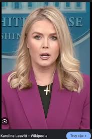 Nữ Thư ký Báo chí Nhà Trắng Karoline Leavitt mạnh mẽ tuyên xưng đức tin… Bắt đầu dinh vuong Ngày bắt đầu Hôm nay lúc 12:50 PM Thẻ loan báo tin mừng