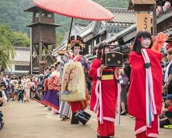 Gambar Lanskap Jepang pada era Edo