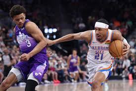 Wiggins Scores Career-High 35 as Thunder Overpower Jazz 145-111