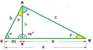 Resultado de imagen para triangulo rectángulo