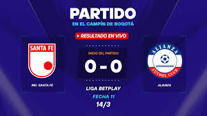 Santa Fe vs Alianza hoy: Resultado EN VIVO, minuto a minuto, goles del partido y tabla