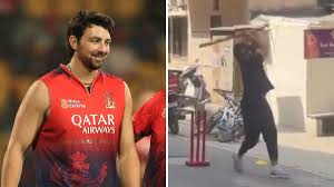 WATCH: Tim David and Romario Shepherd Play Gully Cricket in Delhi's 45°C Heat