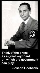 Joseph Goebbels Propaganda Quotes. QuotesGram via Relatably.com