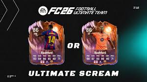 EA FC 26 Marcus Rashford Ultimate Scream SBC – Which Version To Pick?