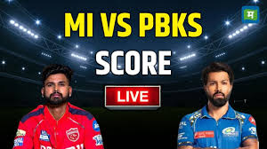 MI vs PBKS IPL Match Live Score: प्लेऑफ के लिए मुंबई और पंजाब में होगी तगड़ी जंग, मैच से पहले जानें किसका पलड़ा भारी