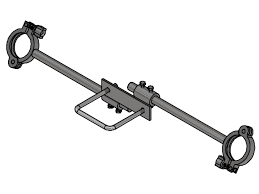Dual Crevice Tool Holster Holder, Clamps to 4 x 4 Vacuum ...