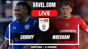 Cardiff vs Wrexham LIVE Score Updates in EFL Championship Match