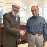 Zakir Naik meets Mahathir Mohamad