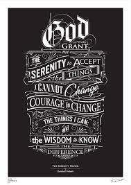 Inspirational quotes: Serenity Prayer poster / Reinhold Niebuhr ... via Relatably.com