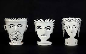 ... a magical place that displays a vast amount of unusual and offbeat work by outsider artists, such as these carved Styrofoam cups made by Mark Swidler. - Mark-Swidler_styrofoam-cups