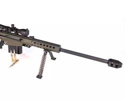 Hình ảnh về military woman sniper Mojave desert shooting range Barrett M82 .50 cal rifle