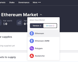 Image of Aave Crypto Lending Platform