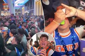 Knicks Fans at Madison Square Garden