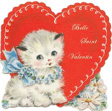 Résultat de recherche d'images pour "saint valentin chat"