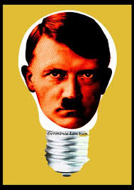 Ronnie Golz: Hitler Light. Fotocollagen in Leuchtkästen ...